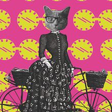 Gata Hipster. Design project by IVAN IBARRA - 04.10.2020