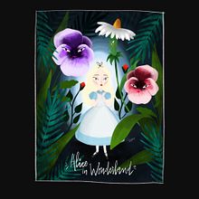 Alice in Wonderland. Un proyecto de Diseño editorial e Ilustración tradicional de Lorena Sánchez Román - 28.11.2017