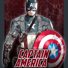 Mi Proyecto del curso: Del dibujo a lápiz a la ilustración digital | Captain America. Graphic Design, and Traditional illustration project by Nicolás Romero - 11.28.2017