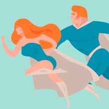 Superhéroes poderosos. Traditional illustration, and Vector Illustration project by Lidia Lobato LLO - 11.28.2017