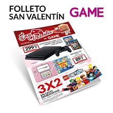 Folleto San Valentín GAME. Graphic Design project by Fernando Escolar López-Roso - 11.29.2017