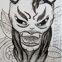 Demonio Gay. Artes plásticas projeto de Hujius Cobio - 17.04.2017