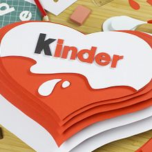 Kinder Instagram. Un projet de Artisanat, Design graphique, Papercraft , et Publicité de Vasty - 29.11.2017