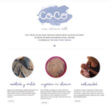 cocoreborn website. Un progetto di Web design di León Gallardo - 29.11.2017