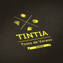 Tintia - Tinto de Verano. Projekt z dziedziny Br, ing i ident, fikacja wizualna, Projektowanie graficzne i Projektowanie opakowań użytkownika Jesús Anta - 01.05.2015
