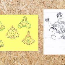 Ilustraciones en el no tiempo. Ilustração tradicional projeto de Andres Bruno - 29.11.2017