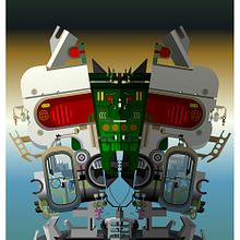 Mr Roboto. Character Design, and Vector Illustration project by Roque Romero Rúa - 11.30.2017