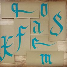 Libros de Artista. Calligraph project by Natalia Calao - 11.30.2017