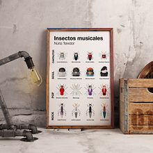 Musical Insects.  project by Núria Teixidor - 03.30.2017