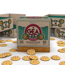 GEA (galletas) : Packaging design . % Jose Peñuela Mendieta tarafından hazırlanan Grafik Tasarım projesi - 07.25.2016