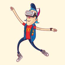 McDonald's Presente. Un projet de Illustration vectorielle de Stefan Estrada Barrios - 05.10.2017