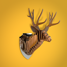Deer Head . % Jose Roberto Monje Flores tarafından hazırlanan Geleneksel illüstras, on, 3D, Animas, on, Ve Grafik Tasarım projesi - 11.30.2017