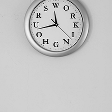 Working Hours. Graphic Design, Photograph, T, and pograph project by Daniel Uria - 12.01.2017