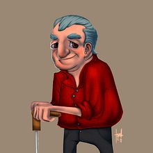Abuelitos.. Un proyecto de Ilustración tradicional de Igzell Isha - 01.10.2017