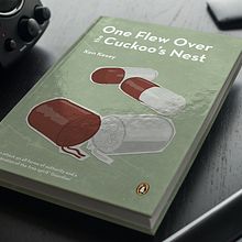 Alguien voló sobre el nido del cuco. Art Direction, Editorial Design, Graphic Design, and Vector Illustration project by Diego Checa - 12.01.2017