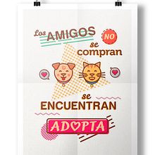 Adopta. Projekt z dziedziny Projektowanie graficzne i  Reklama użytkownika Jesús Anta - 01.03.2017