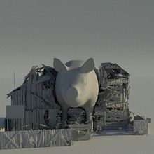 Destrucción ncloth. 3D project by Astrid Mayor - 12.01.2017