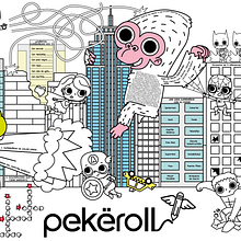 Pasatiempos/juegos infantiles . % Carolina Aloy tarafından hazırlanan O, uncak Tasarımı, Geleneksel illüstras, Ve on projesi - 12.01.2017