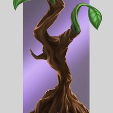 El reclamo de la naturaleza. Een project van Traditionele illustratie van Igzell Isha - 10.04.2016