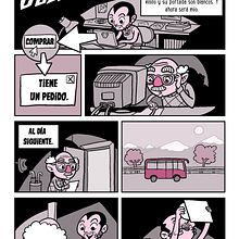El coleccionista. Comic project by León Palomares Pérez - 03.01.2016