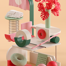 Static Flow. 3D, and Traditional illustration project by Serafim Mendes - 11.16.2017