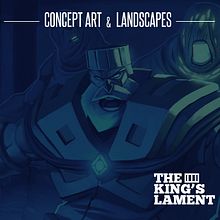 KING'S LAMENT - LANDSCAPSE AND ILLUSTRATIONS. Comic, Character Design, Traditional illustration, and Painting project by Juan David Muñoz Rico - 12.05.2017