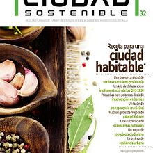 Revista Ciudad Sostenible 32. Un proyecto de Diseño gráfico de David García Rincón - 04.12.2017