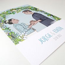 Set 02 - Papelería boda . Fine Arts, Br, ing, Identit, Graphic Design, and Traditional illustration project by Patricia Puig - 12.04.2017