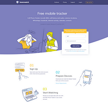 Hoverwatch. Een project van  Webdevelopment, Webdesign y Traditionele illustratie van Six Design - 04.12.2017
