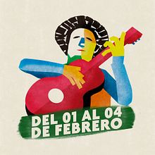 Imagen para Festival Nacional de la Tonada - Tunuyán - Mendoza. Design project by Emanuel Valero - 12.04.2017