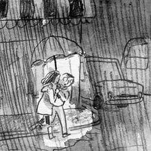 La de las botas rojas. Comic project by Sole Otero - 09.01.2015