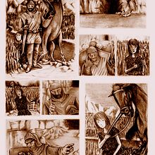 Novela grafica. Een project van Traditionele illustratie, Stripboek,  Ontwerp y Redactioneel ontwerp van mario berenguel liso - 04.12.2017