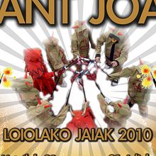 Cartel Loiolako jaiak. Un progetto di Graphic design di Urko Pikaza Ataun - 05.12.2017