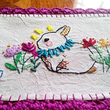 Mi Proyecto del curso: Técnicas de bordado: ilustrando con hilo y aguja. Arts, Crafts, and Embroider project by Liz Vargas - 08.21.2017