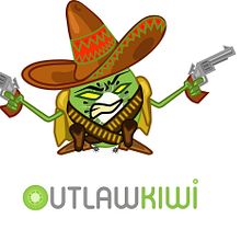 outlawkiwi . Design, Traditional illustration, and Naming project by Bernardo Riveira - 12.06.2017
