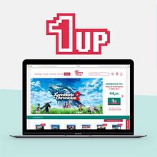 Diseño Web 1UP. Design project by Alberto Huete - 12.13.2017