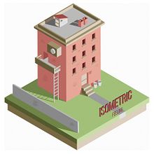 Isometric Feeling. Un progetto di Design, Graphic design, Illustrazione tradizionale e Illustrazione vettoriale di Saray Rodríguez - 07.12.2017
