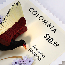 Sello postal Colombia . Un progetto di 3D, Artigianato, Belle arti, Illustrazione tradizionale, Illustrazione vettoriale, Lettering e Papercraft di Diana Beltran Herrera - 07.12.2017