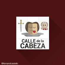 Placas de las calles de Madrid en Flat design. Un proyecto de Ilustración vectorial de Fernando Castelló - 07.12.2017