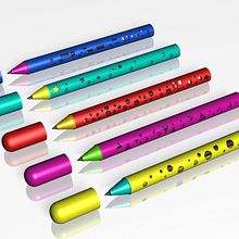 Bolígrafos de diseño. Un projet de 3D, Design industriel, Marketing , et Conception de produits de Ludovico Misino - 08.12.2017