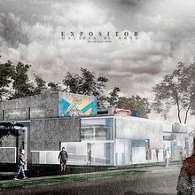 GalerÍa de arte urbano. Projekt z dziedziny  Architektura użytkownika Fernando franfer aroni salcedo - 09.12.2017