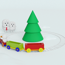Navidad. Character Animation project by ed_valcas - 12.09.2017
