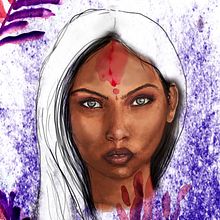 Personal: retrato india. Un progetto di Illustrazione tradizionale di Sonia Salvador Luna - 10.12.2017