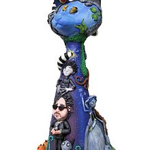 Tributo a Tim Burton. Sculpture project by Lupilu Soler - 10.15.2017