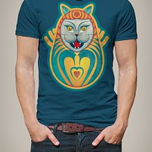 Diseño para camiseta. Original design by Enrique parra.  Ein Projekt aus dem Bereich Produktdesign und Design von Garderoben von ENRIQUE PARRA - 12.12.2017