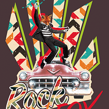 Rock'n'Fox. Collage, and Graphic Design project by Tanit Castán - 11.30.2017