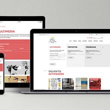 Fundación Tres Culturas. Un progetto di Web development di David Ramírez - 07.02.2018