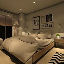 Vivienda particular . % Soledad Durán tarafından hazırlanan 3D, İç Mimarlık, Ve İç Tasarım projesi - 12.13.2017