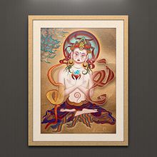 Budha Ein Projekt aus dem Bereich Traditionelle Illustration und Vektorillustration von ENRIQUE PARRA - 13.12.2017