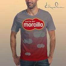 Camiseta Morcilla. Ein Projekt aus dem Bereich Design von Garderoben, Grafikdesign und Vektorillustration von ENRIQUE PARRA - 13.12.2017